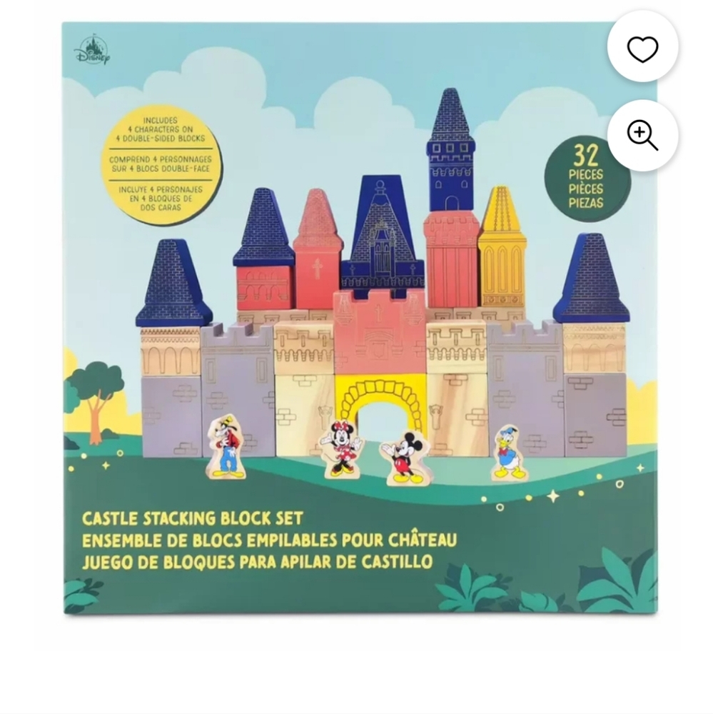 Disney Mickey Castle Block Set
